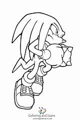 Sonic Coloring Pages FREE 2025  And Learn sketch template