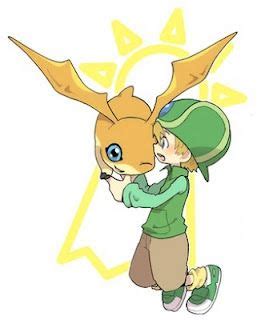 T.K and Patamon - Digimon Adventure | Digimon adventure, Digimon tamers ...