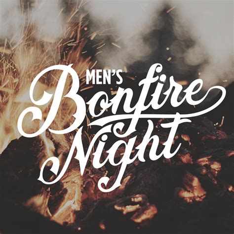 Men's Bonfire Night | Grace Community Church