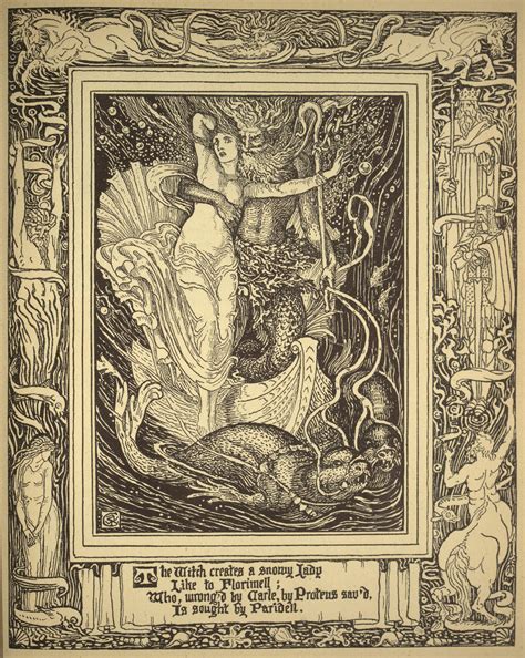 From Spenser's Faerie Queene vol. 2 ~ Walter Crane (1845-1915) | Art ...