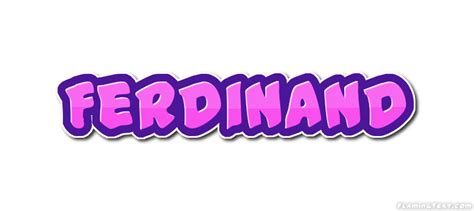 Ferdinand Logo | Free Name Design Tool from Flaming Text