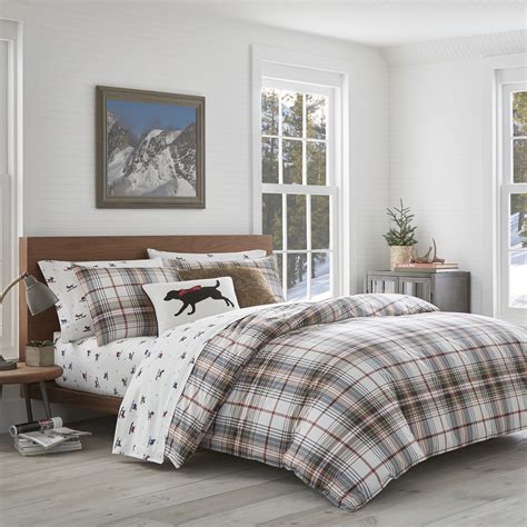 Eddie Bauer Classic Plaid Bright Red Comforter Set, Full/Queen - Walmart.com - Walmart.com