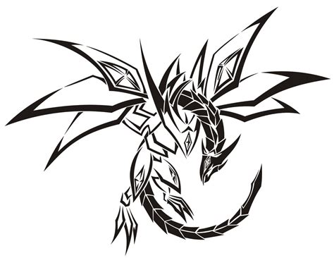Tribal Dragon Tattoo coloring page - Download, Print or Color Online ...