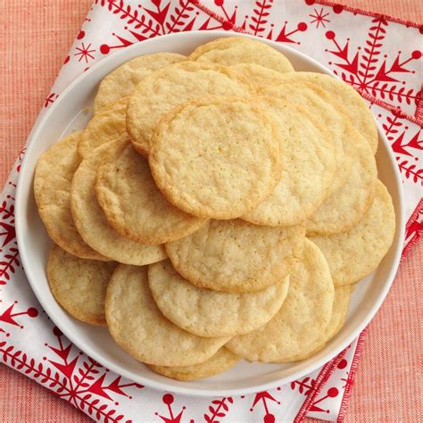 Vanilla Wafer Cookies Recipe | Taste of Home