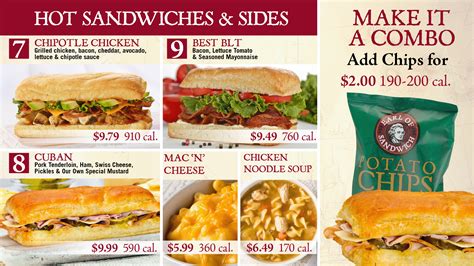 Earl of Sandwich Menu Boards :: Behance