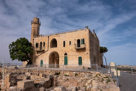 The Tomb of prophet Samuel. Traditional burial site of the biblical ...