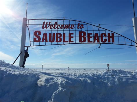 Sauble Beach winter 2013-2014 | scenery | Pinterest | Beach, Ontario and Scenery