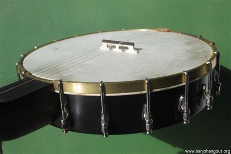 J. Mogi 12-Inch Open Back Banjo, Skin Head - Used Banjo For Sale at ...