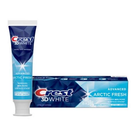 Crest 3D White Arctic Fresh Teeth Whitening Toothpaste, 2.7 oz - Fry’s Food Stores