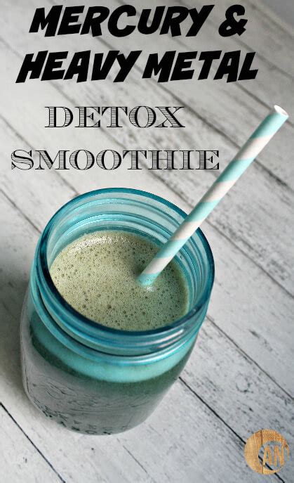 Mercury & Heavy Metal Detox Smoothie - Ancestral Nutrition