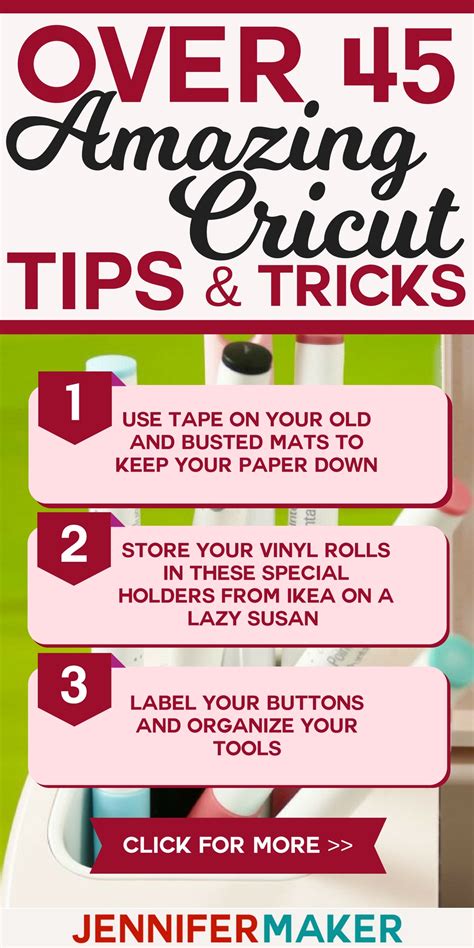 Cricut Tips and Tricks For Better, Easier Crafting - Jennifer Maker