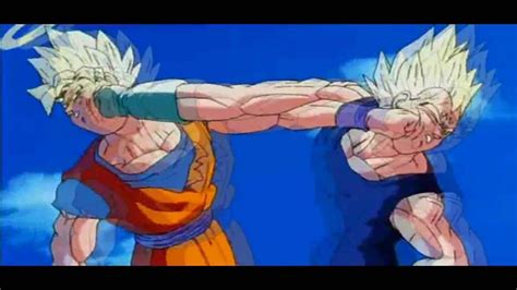 Goku Super Saiyan 2 Vs Majin Vegeta