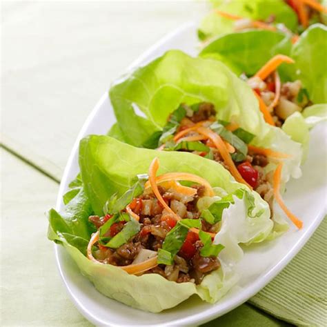 Five-Spice Turkey & Lettuce Wraps Recipe - EatingWell