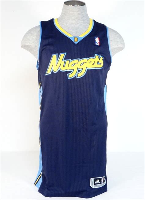 Adidas NBA Denver Nuggets Blue Sleeveless Basketball Jersey Men's NWT ...