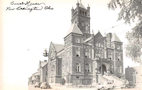 New Lexington Ohio Court House Real Photo Antique Postcard J71261 ...