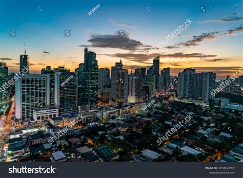 Panoramic View Manila Night Stock Photo 2234527987 | Shutterstock