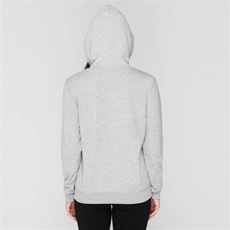 Alpha Industries | Logo Hoodie | Grey | SportsDirect.com