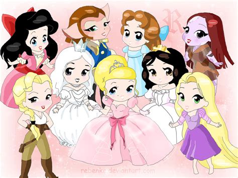 Disney Girls - Childhood Animated Movie Heroines Fan Art (33913320 ...