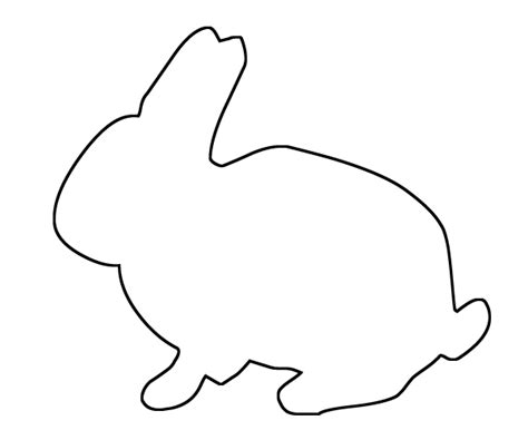 Free Rabbit Template, Download Free Rabbit Template png images, Free ClipArts on Clipart Library