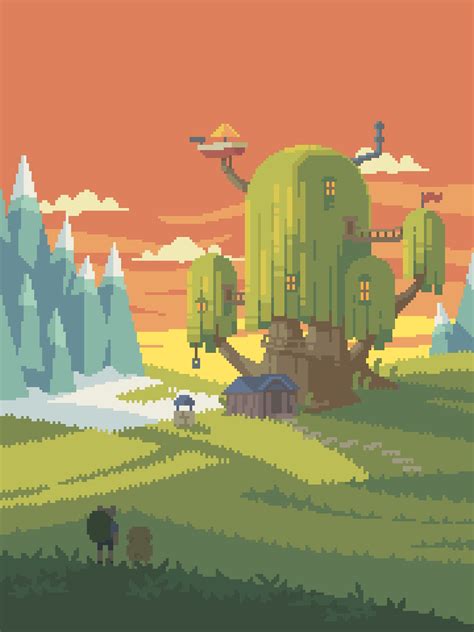 some adventure time fan art : r/PixelArt