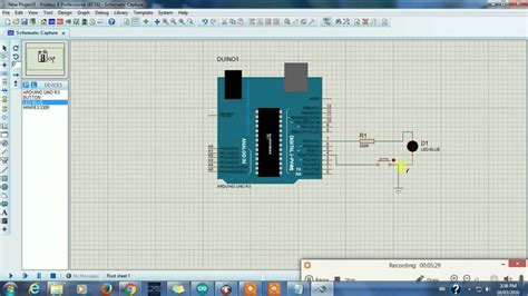 ARDUINO SIMULATION IN PROTEUS 8 ISIS. TUTORIAL 01 - YouTube