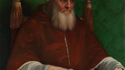 Raphael | Portrait of Pope Julius II | NG27 | National Gallery, London