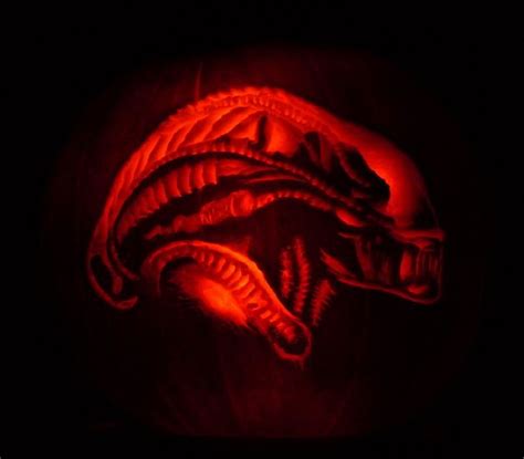 20+ Predator Pumpkin Carving Patterns