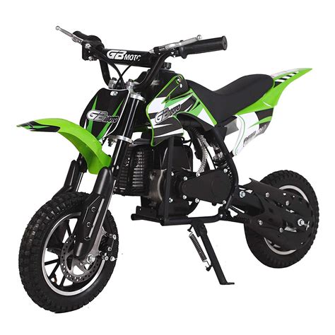 Kids Motorcross 2 Stroke Dirt Bike Children Outdoor Riding Dakar, Green ...