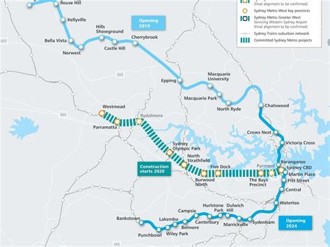 Metro West rail line will reduce travel time between Parramatta and the city to 20 minutes ...