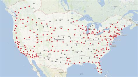 Tesla Charging Stations Map ~ AFP CV