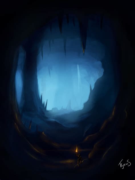 So many caves in Skyrim, now I get it #embracethedark #cave #alone | Dark cave, Fantasy ...