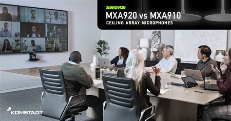 Which is a better Ceiling Array Microphone? MXA920 or MXA910?