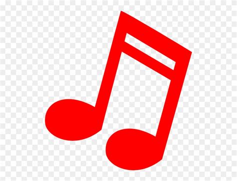 Red Music Note Png Clipart (#575095) - PinClipart