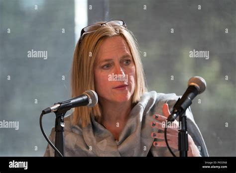 Melinda Katz, Queens Borough President, speaking on a panel about ...