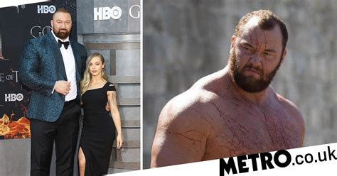 Game Of Thrones The Mountain actor towers over 5ft 2 wife at premiere ...