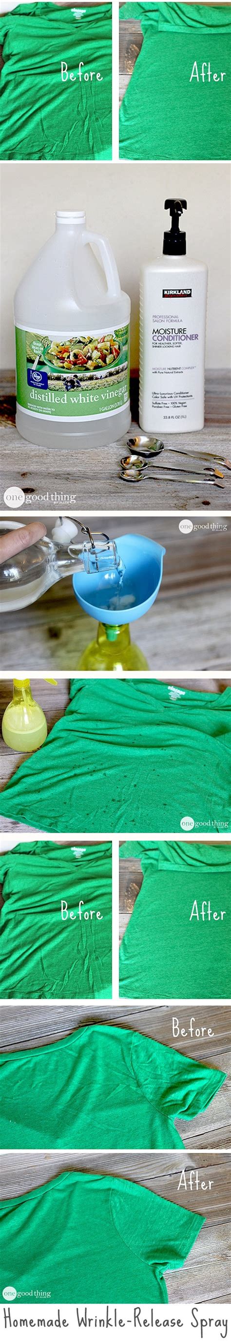 Homemade Wrinkle Release Spray - DIY - AllDayChic