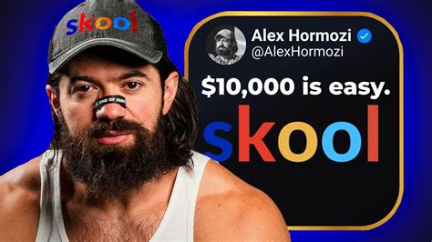 What is Skool? The TRUTH about Alex Hormozi NEW way to make $10,000 per month! - YouTube