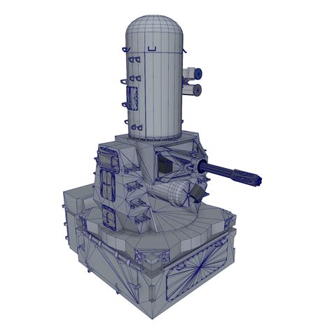 Modello 3D Phalanx CIWS - TurboSquid 1412286