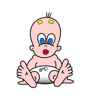 Baby Cartoon | Baby cartoon drawn with Xara X | Ian Kershaw | Flickr