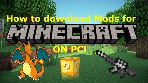 How to download Mods for Minecraft on PC! - YouTube