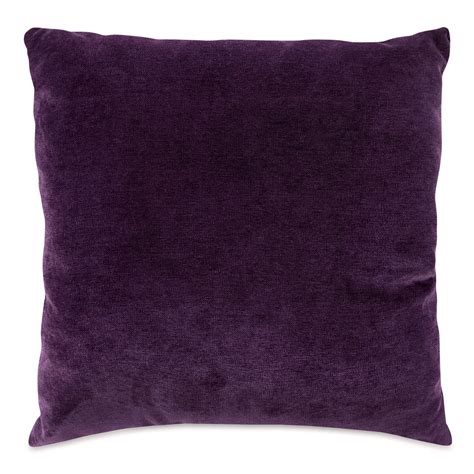 Majestic Home Goods Indoor Aubergine Villa Extra Large Decorative Throw Pillow 24 in L x 10 in W ...