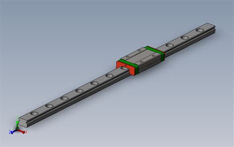 直线导轨 滑块模组_SOLIDWORKS 2020_模型图纸下载 – 懒石网