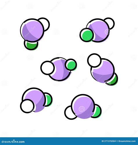 Gas Chemistry Color Icon Vector Illustration Stock Vector ...