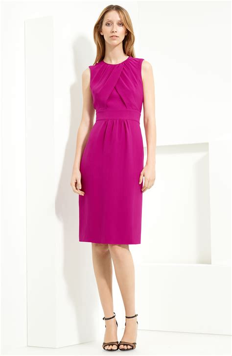 Burberry London Mulberry Silk Dress | Nordstrom