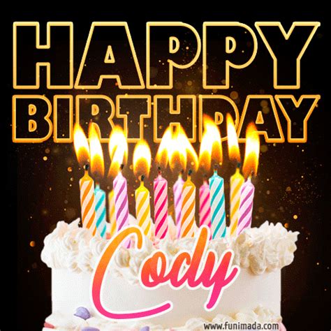 Happy Birthday Cody GIFs - Download on Funimada.com