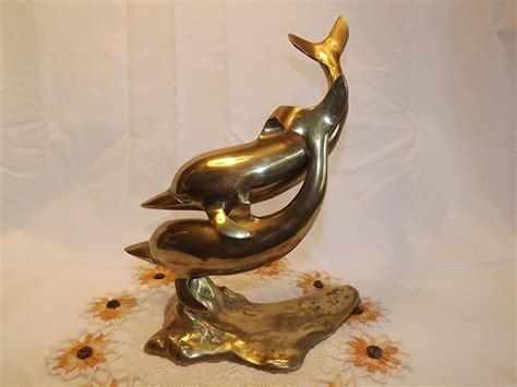 Darling Dolphin Free-swimming Figurines Vintage Beautiful