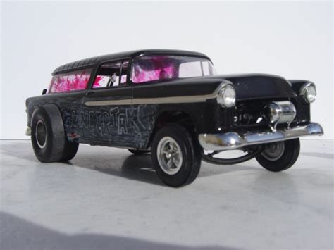 GAS KUSTOMS: 55 Chevy Nomad Gasser (version 1)