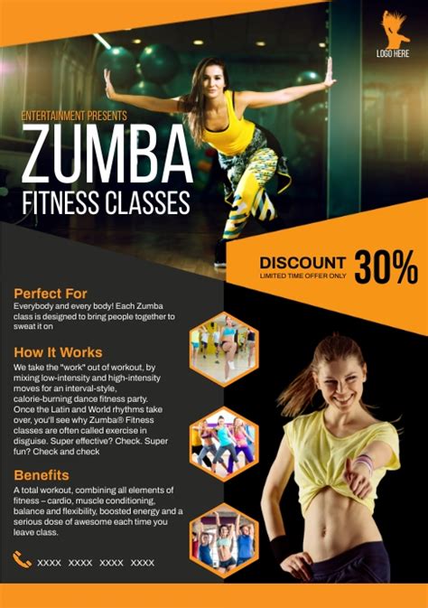 zumba flyer Template | PosterMyWall