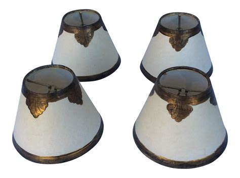 Custom Bulb Lamp Shades - Set of 4 | Chairish