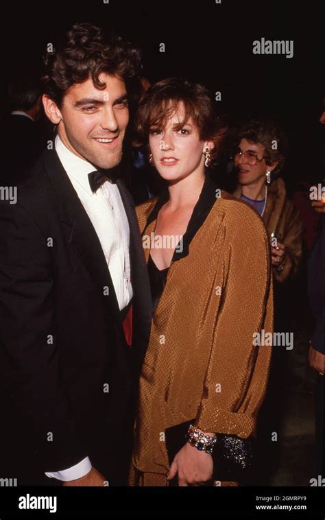 George Clooney and Talia Balsam 1986 Credit: Ralph Dominguez/MediaPunch ...